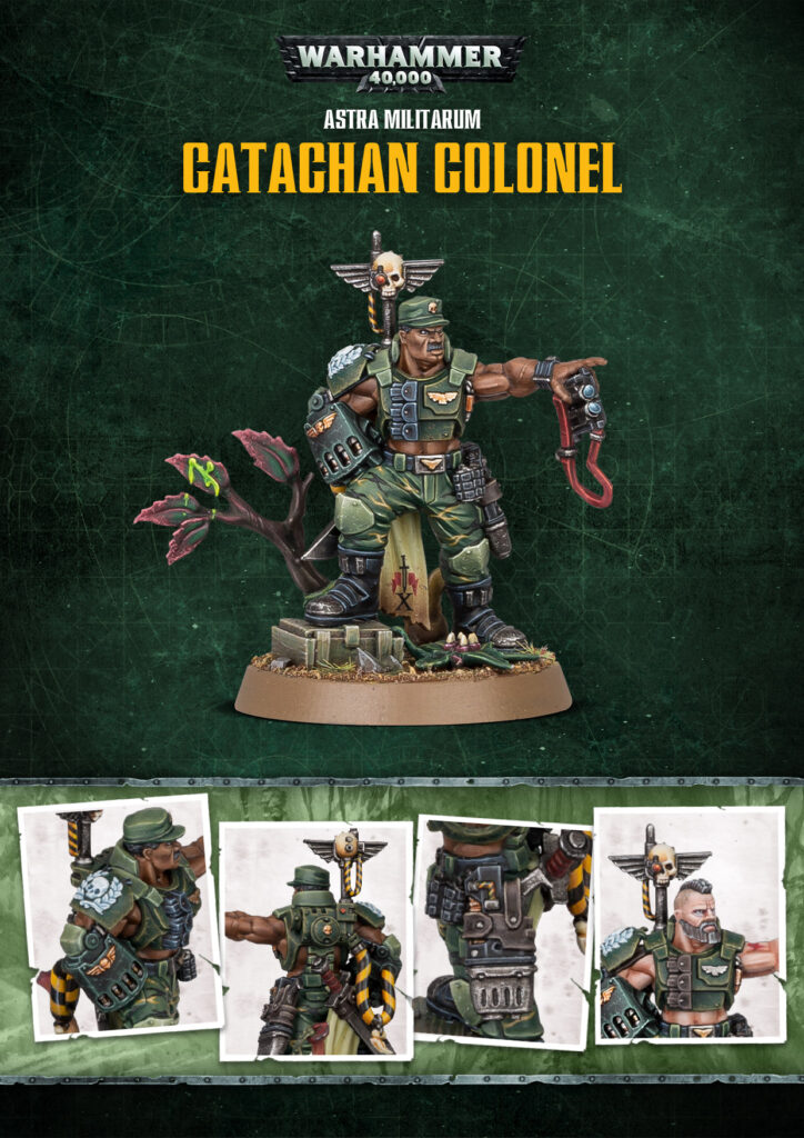 Astra Militarum Catachan Colonel / 47-90