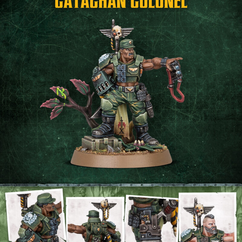 Astra Militarum Catachan Colonel / 47-90