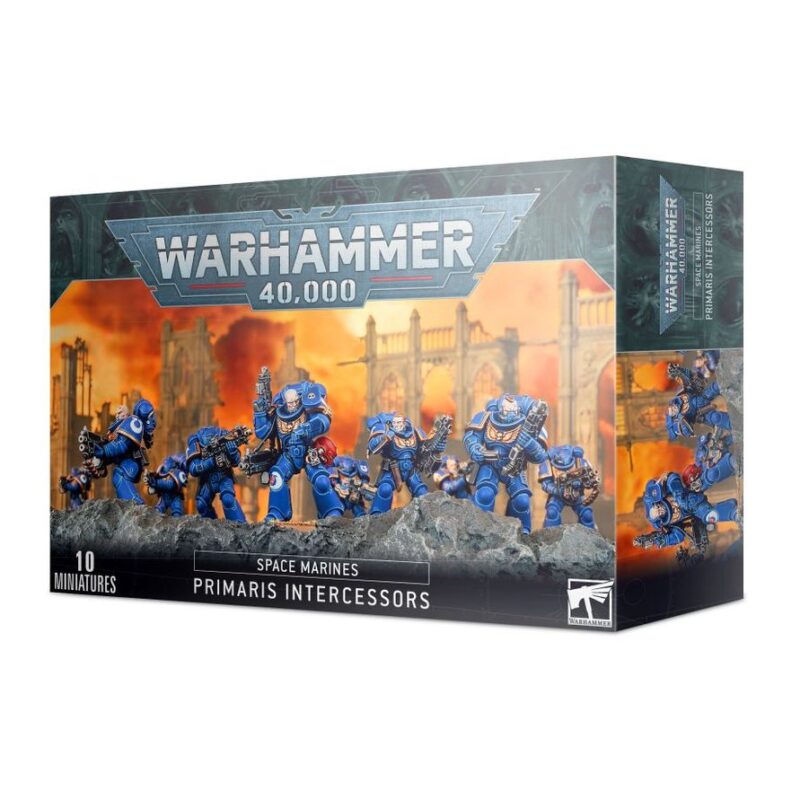 Space Marines Primaris Intercessors / 48-75