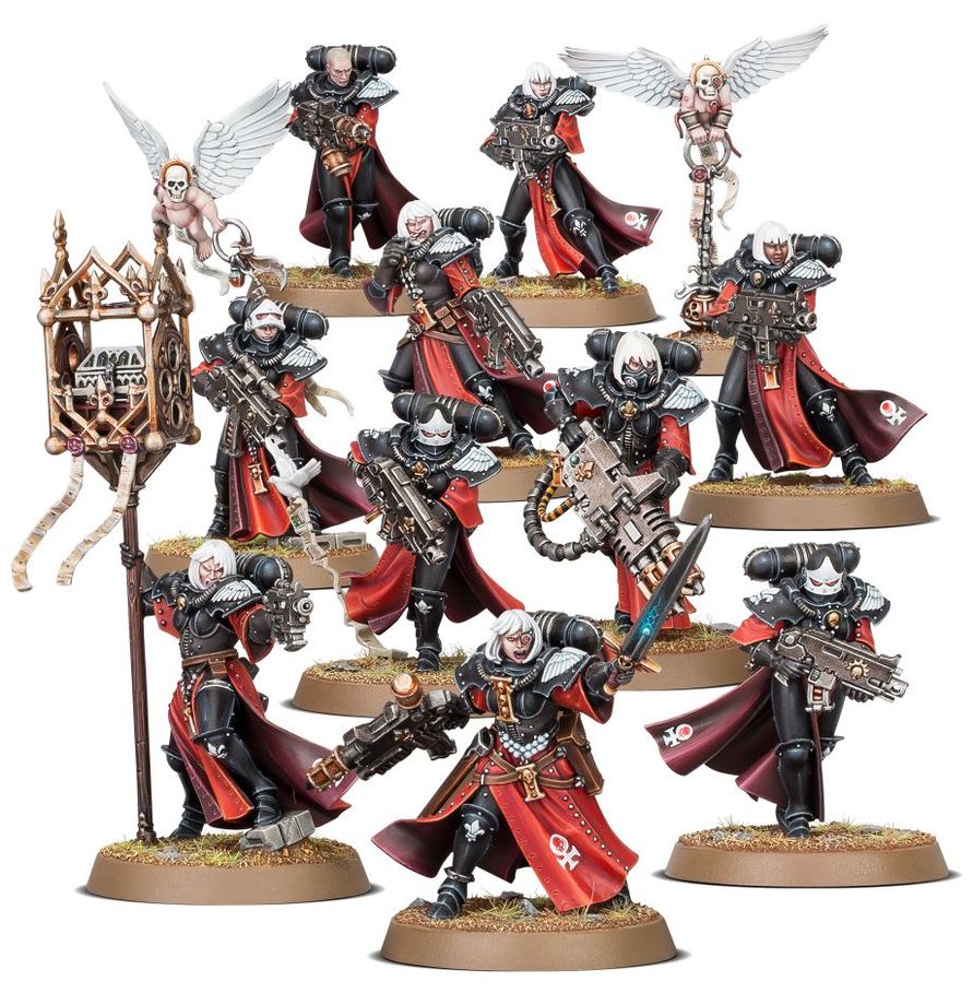 Adeptus Sororitas Battle Sisters Squad / 52-20 - Imagen 3
