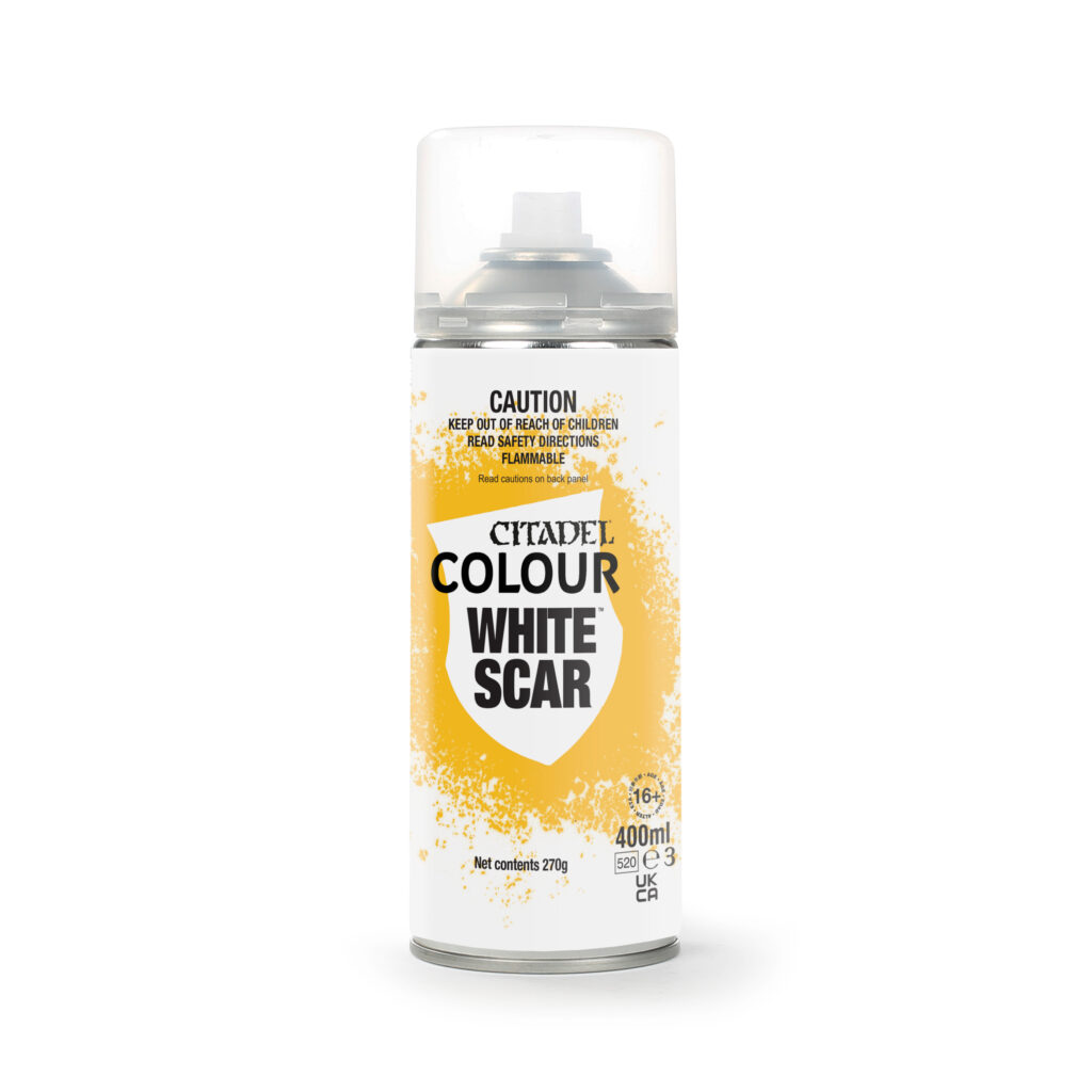 White Scar Paint Spray / 62-36