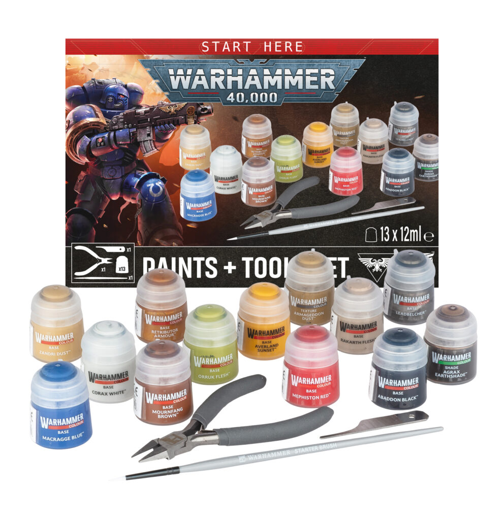 Warhammer 40,000: Paint and Tools Set / 60-12